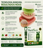 BariPatch™ 6 em 1 | Patch de Microagulhas para Controle do Apetite e Equilíbrio Metabólico